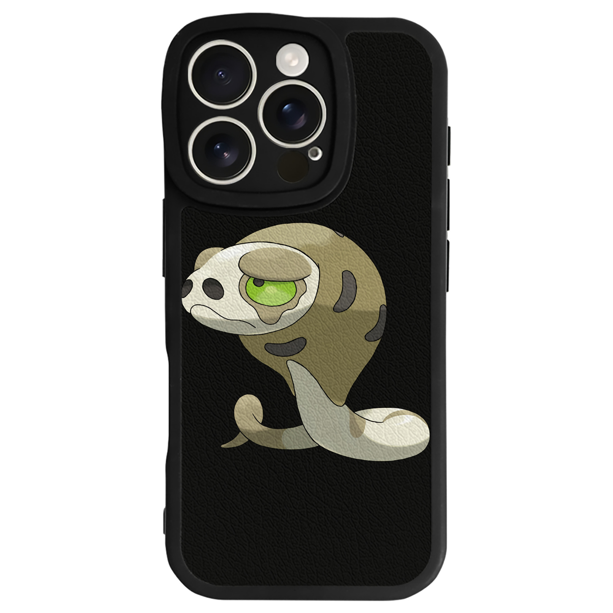 （画像用） ポケットモンスター Pokémon 【iPhone 16シリーズ対応】シリコンスマホケース（レザー調） 材質：シリコン